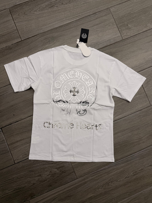 CHROMEHEARTS HORSESHOE WHITE TSHIRT