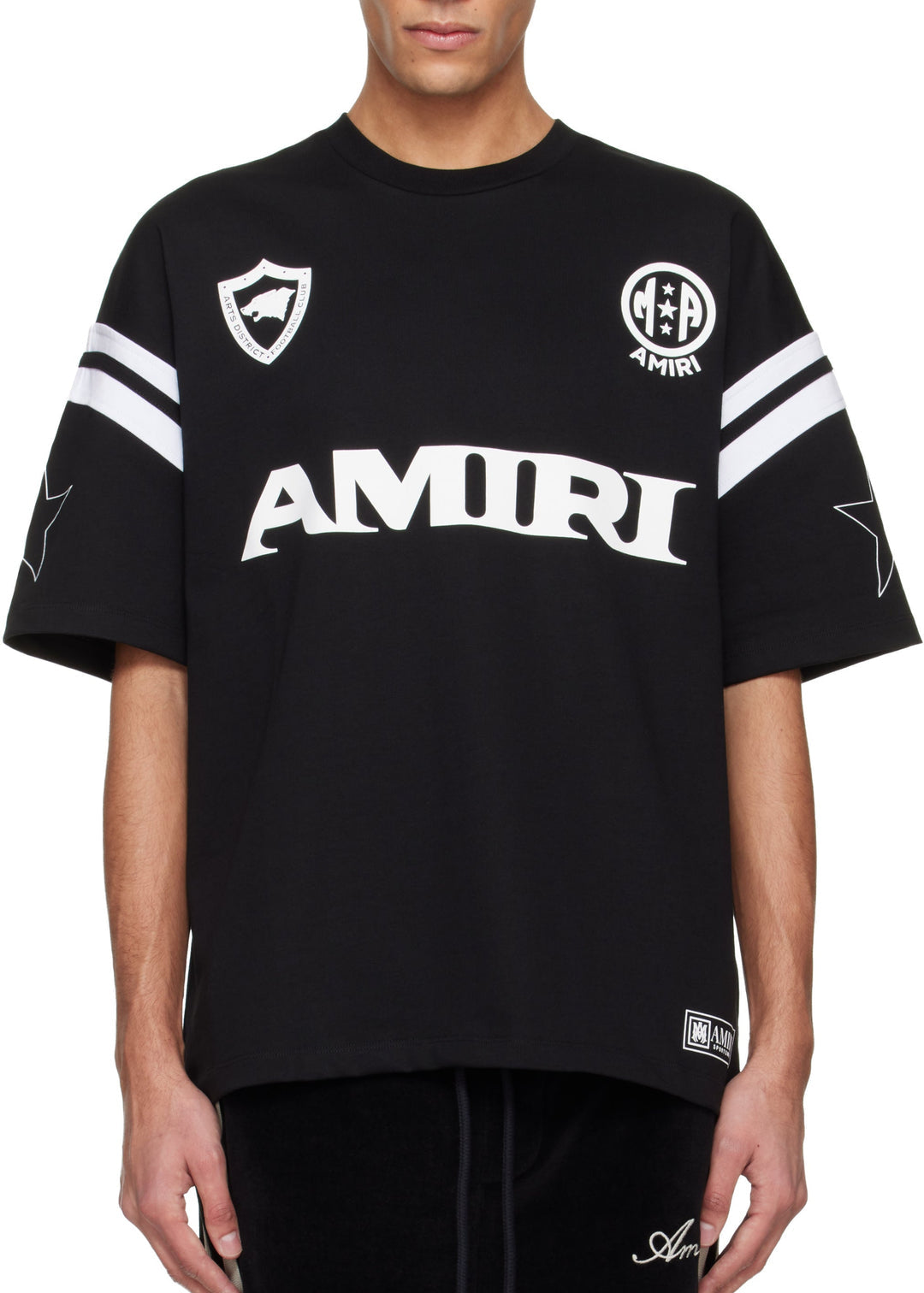Amiri Sport Black Tshirt