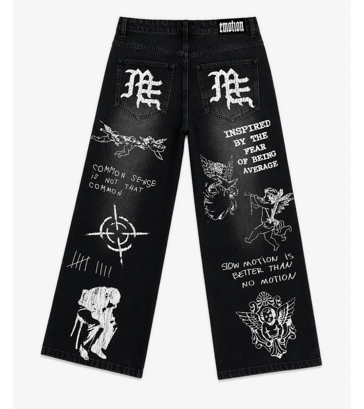 Mixed Emotions 'Black Canvas' Black