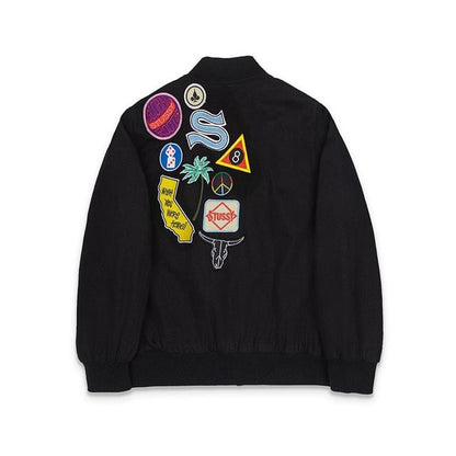 STUSSY PATCH STADIUM JACKET