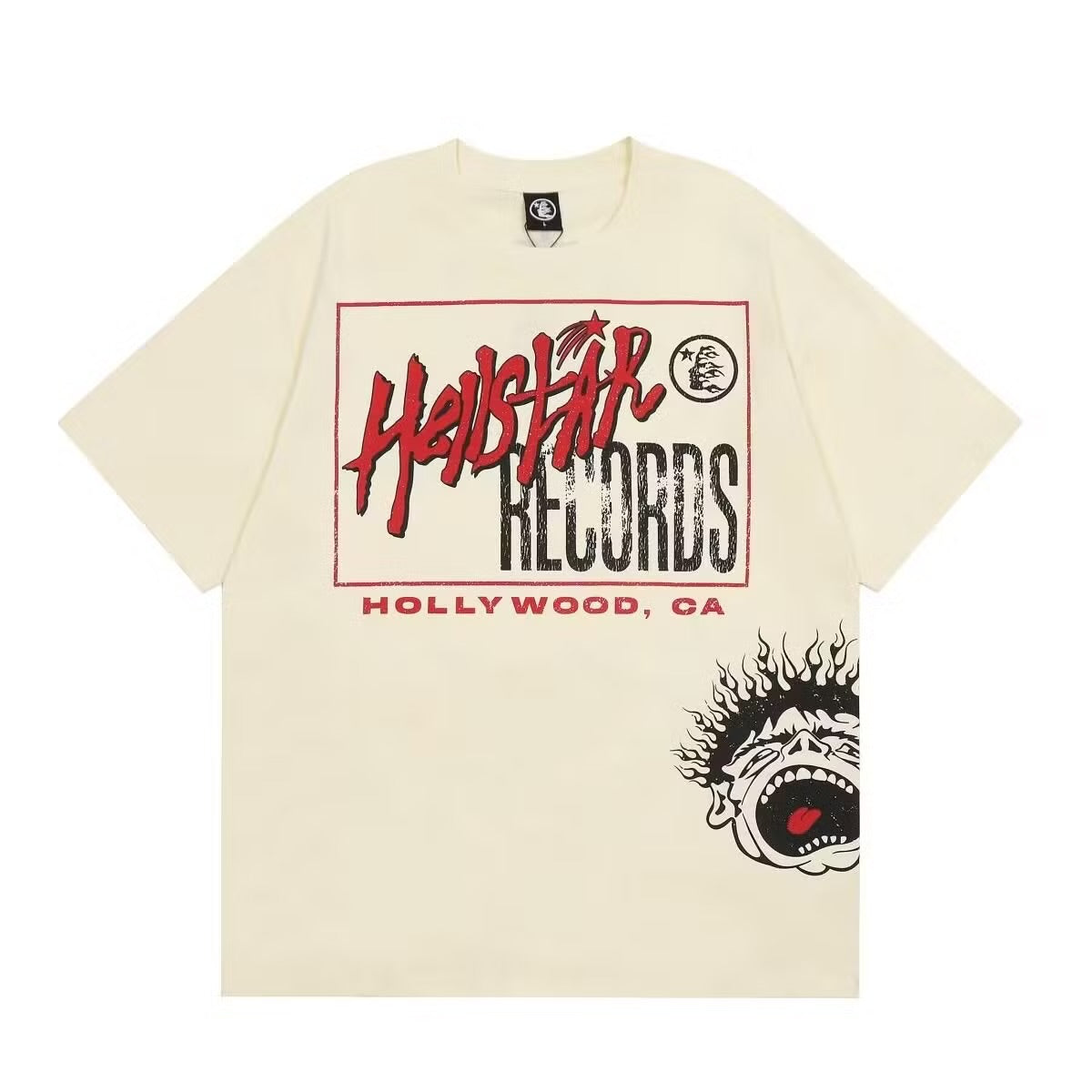HELLSTAR RÉCORDS Cream TSHIRT
