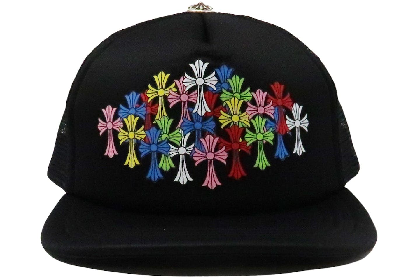 Chromehearts Trucker Hat Multi Color Crosses