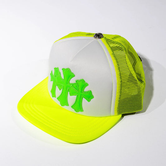 CHROMEHEARTS NEON GREEN HAT