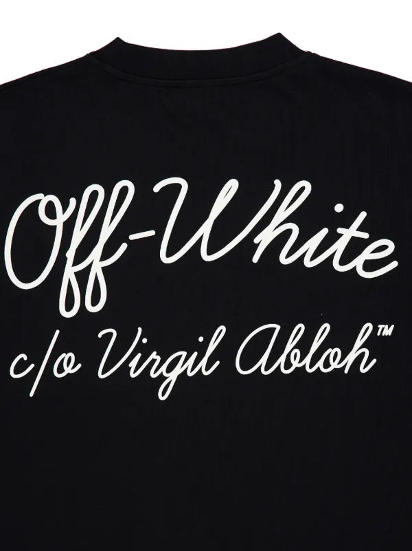 Off white script skate T-shirt