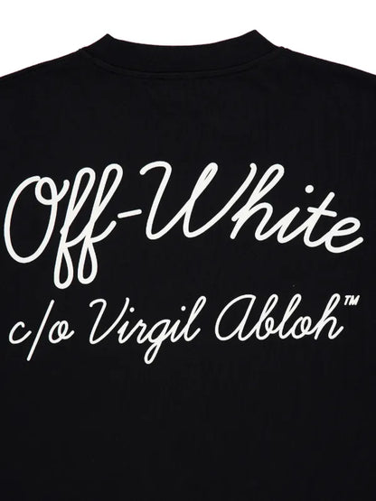 Off white script skate T-shirt