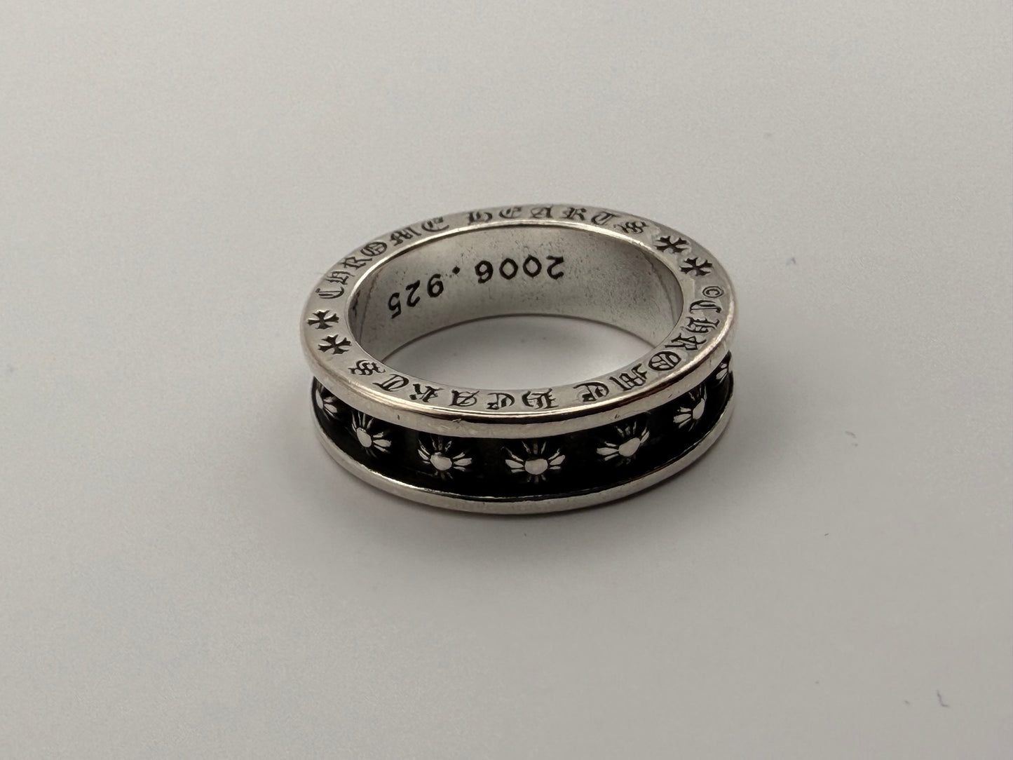Chromehearts Gothic Eternity Ring Plata 925