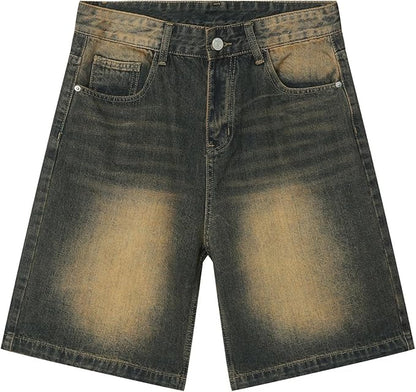 DENIM WASHED SHORT