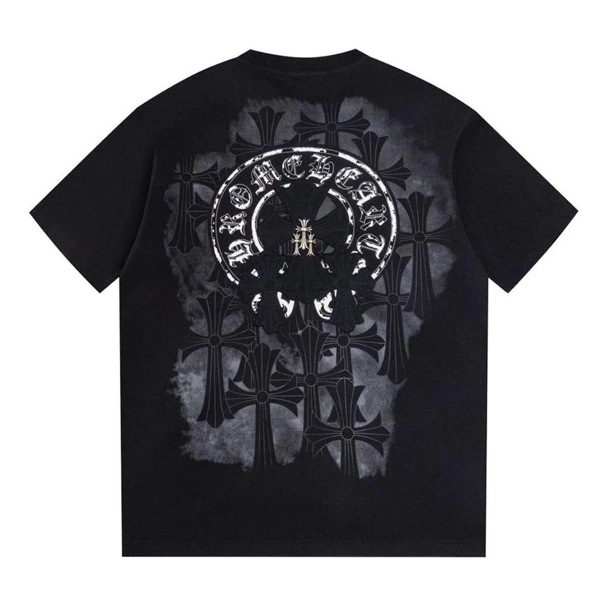 Chromehearts cross Black Tshirt