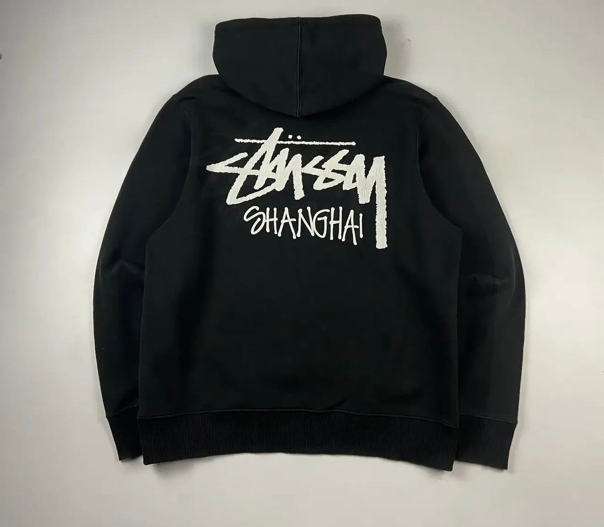 Stussy Shanghai Chapter Black Hoodie