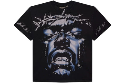 HELLSTAR JESUS WEPT BLACK TEE