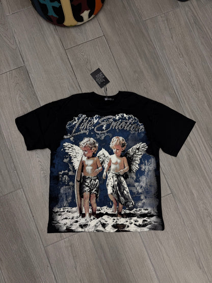 MIXED EMOTION MADE BY SCARS BLACK TSHIRT