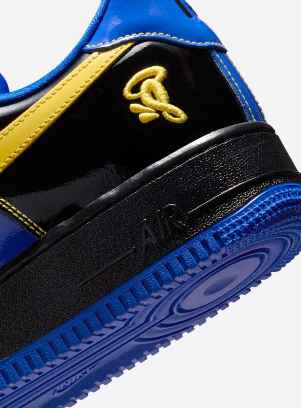 NIKE AIR FORCE 1 LOW CENTRAL CEE BLACK OPTIC YELLOW