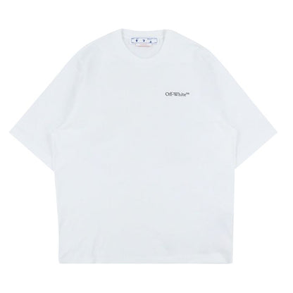 Off White Caravaggio Crownin Skate Short Sleeve White