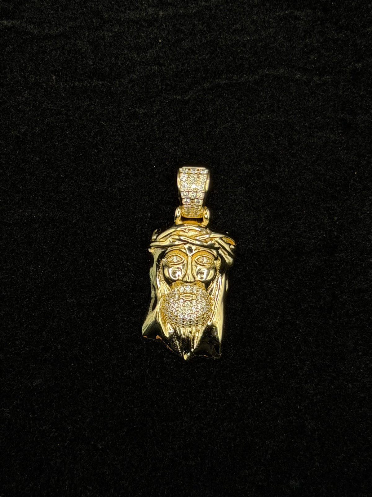 Iced Jesus Oro laminado 14K
