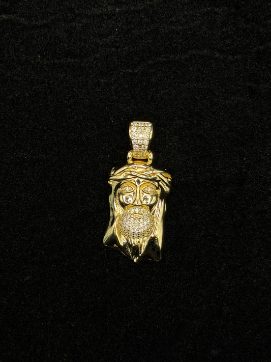 Iced Jesus Oro laminado 14K