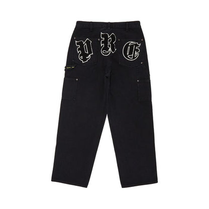Supreme Old English Canvas Double Knee Painter Pant 'Black'