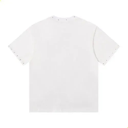 Mixed Emotion Iron Diamond White Tshirt