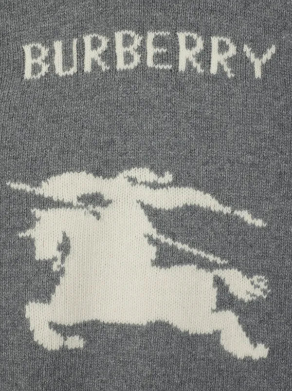 Burberry knight wool sweater Grey