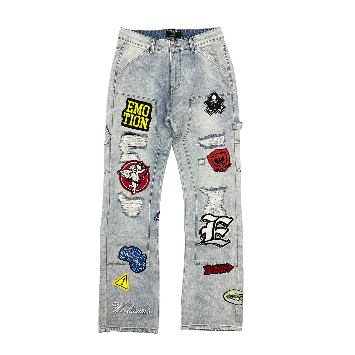 MIXED EMOTION WORKER JEANS