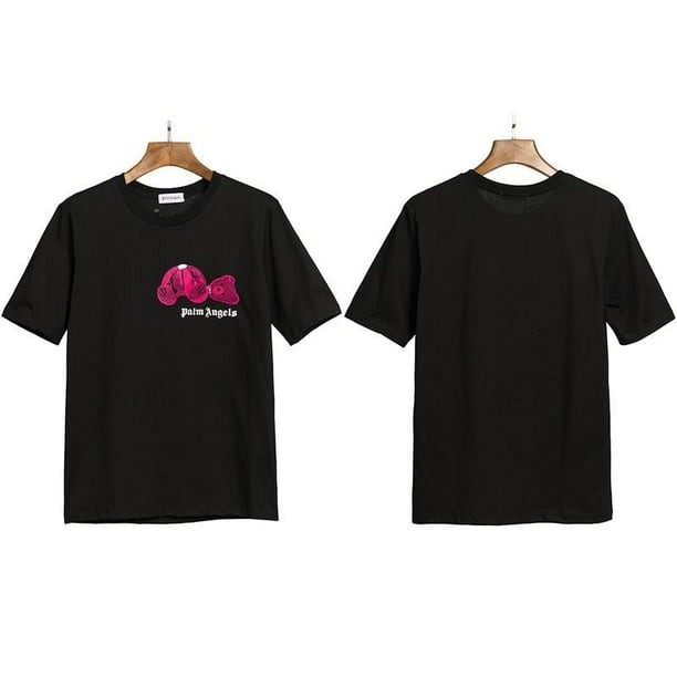 Palm Angels Black Tee Kill the Bear
