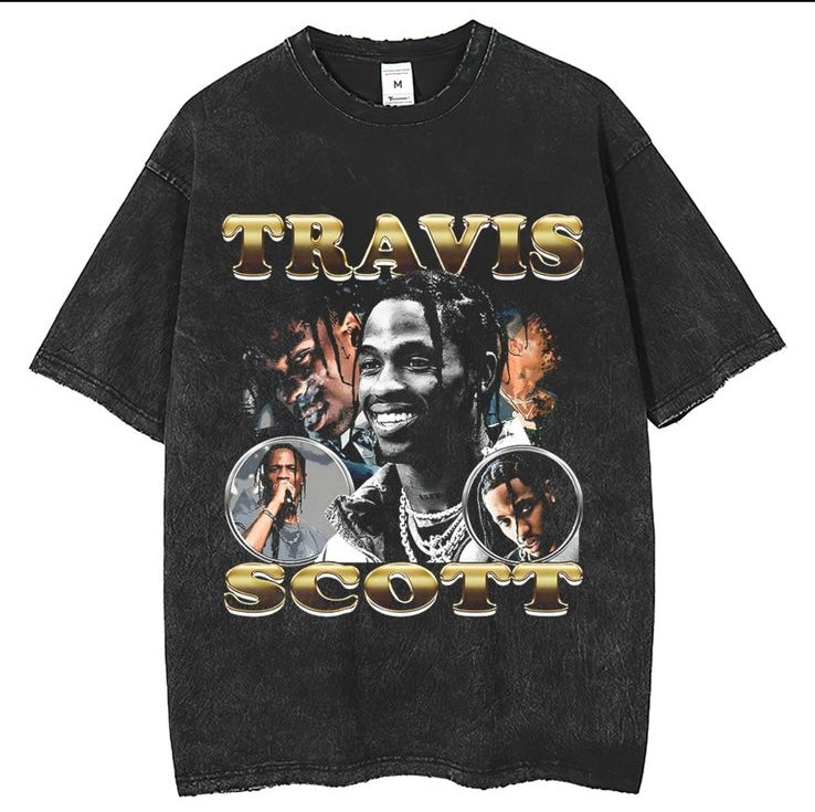 IKØNIX OVERSIZE WASH TRAVIS SCOTT TEE