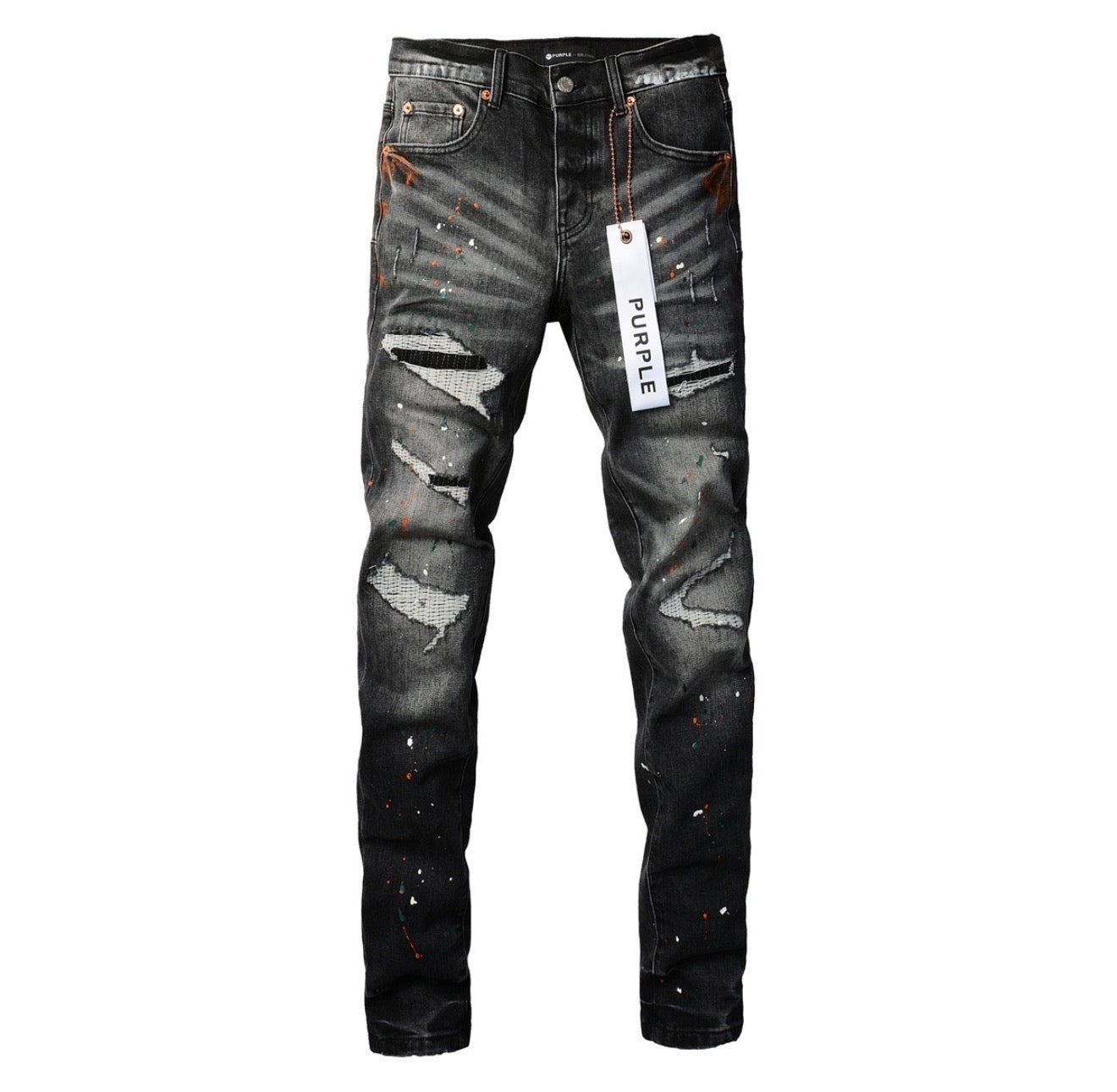 PURPLE GREY WASH PANT PU101