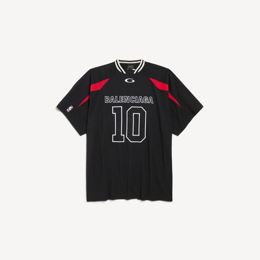 Balenciaga x NBA collaboration black Tshirt