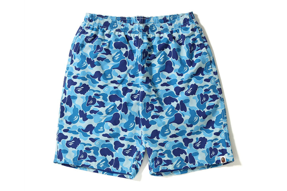 BAPE ABC Beach Shorts Blue