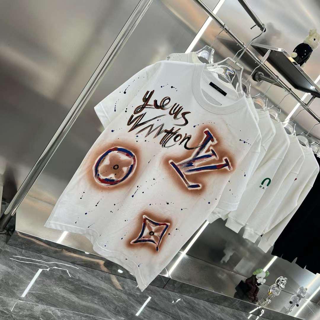 Louis vuitton Print white Tshirt