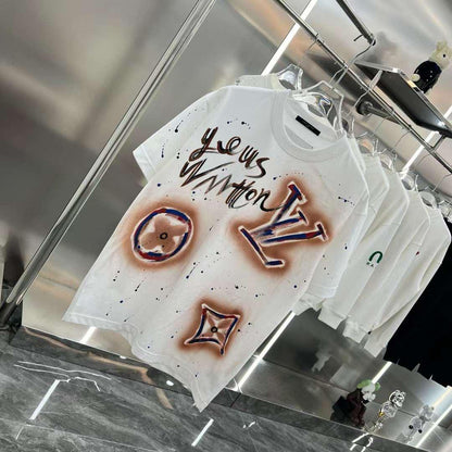 Louis vuitton Print white Tshirt