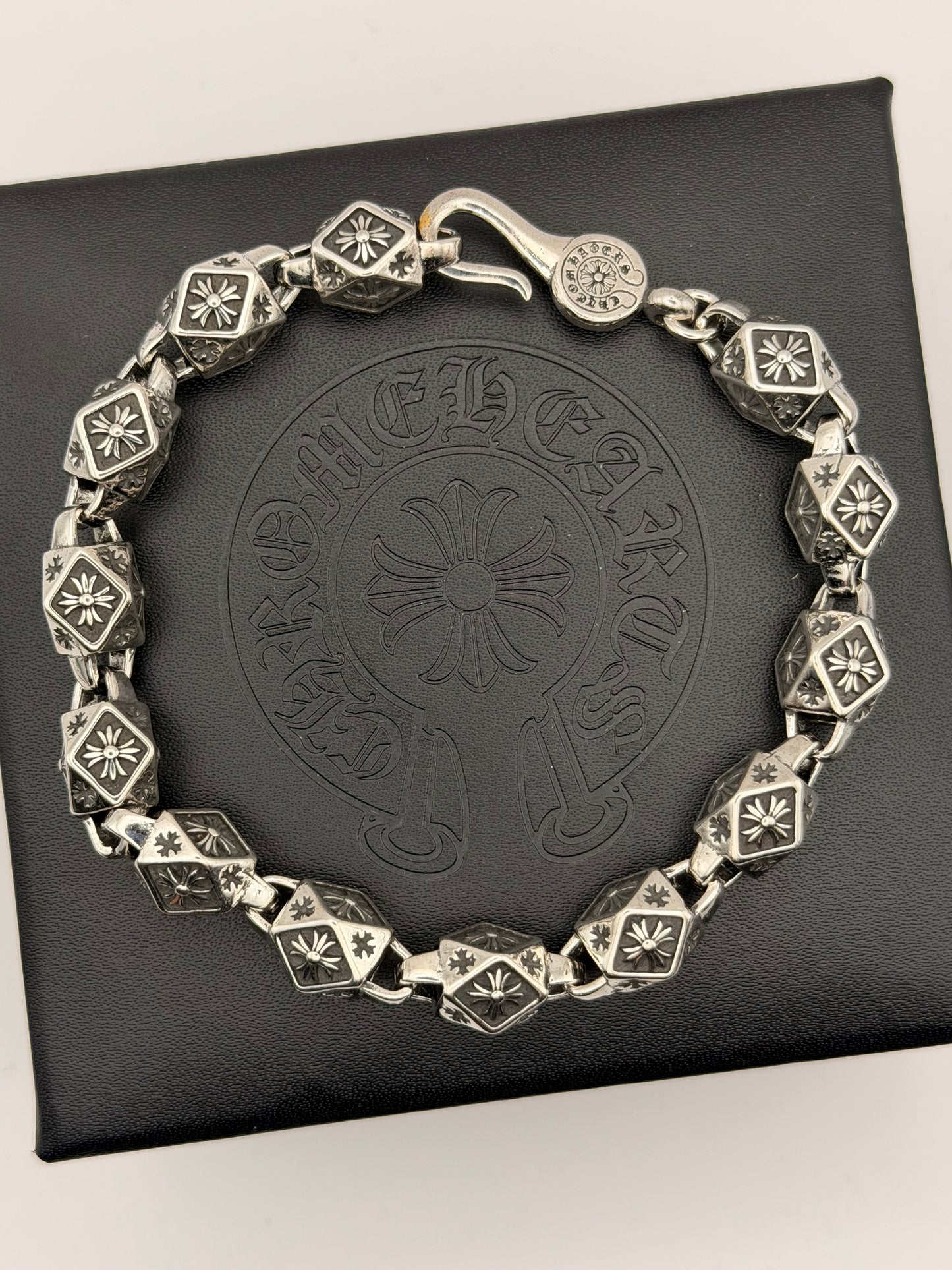 Chromehearts Gothic Signet Bracelet Plata 925