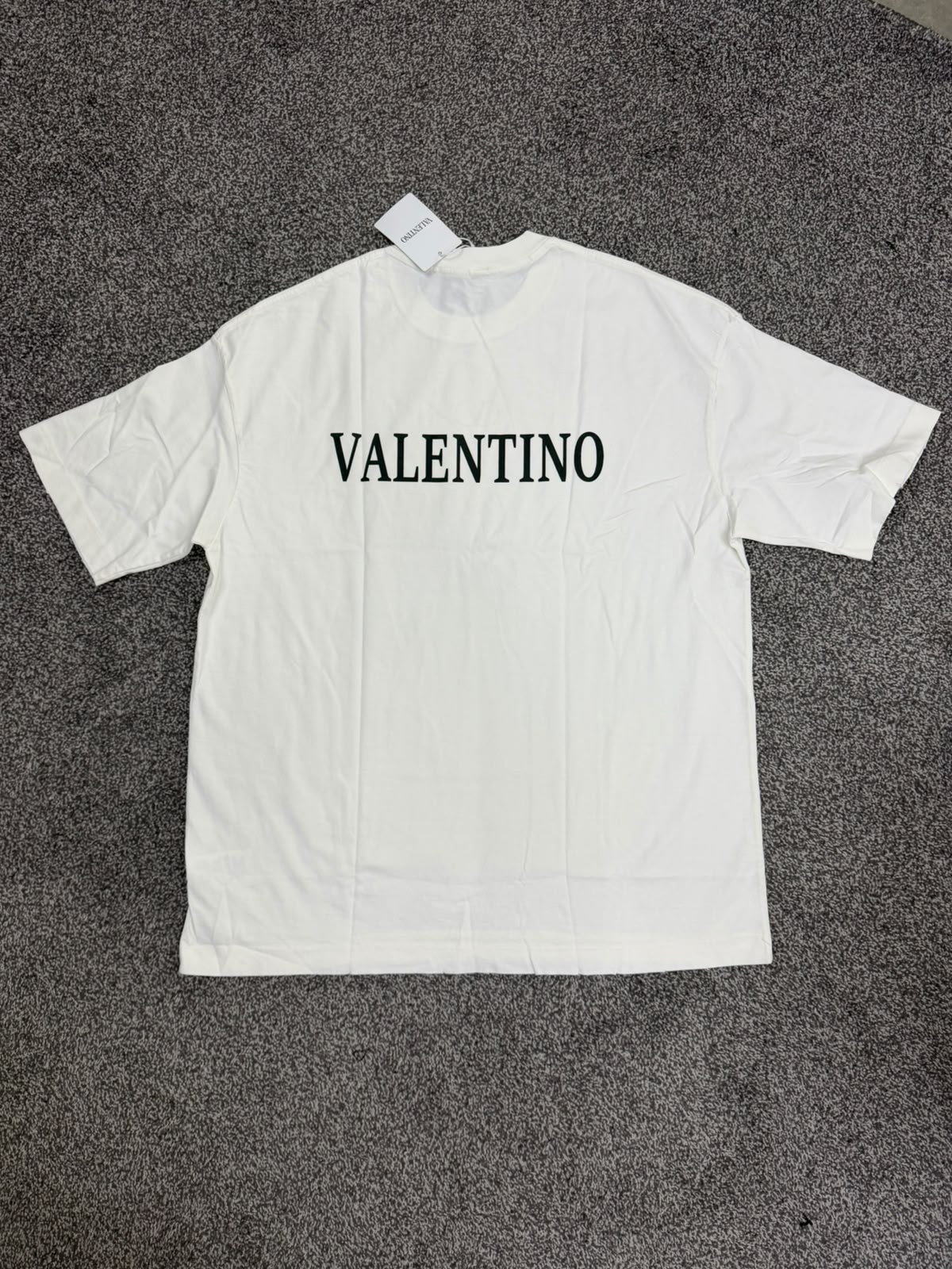 Valentino Big Logo white Tshirt