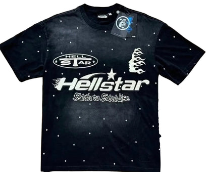 HELLSTAR PATH TO PARADISE BLACK TEE