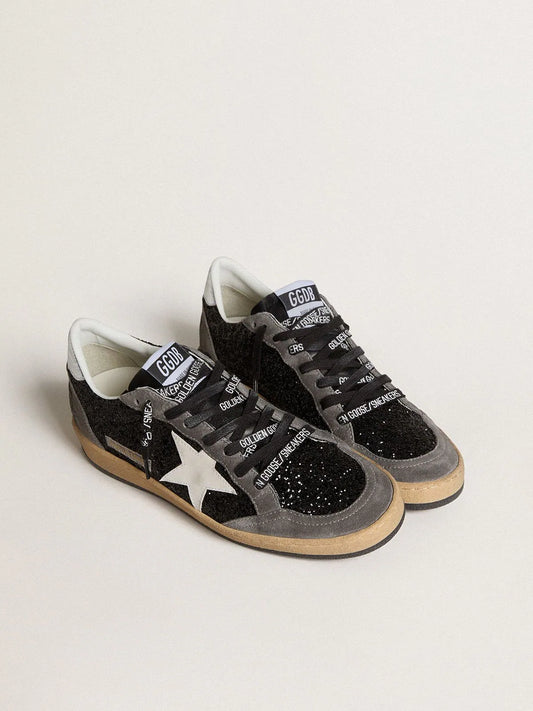 Golden Goose Black Glitter Mettalic