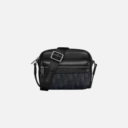 Mini Rider 2.0 Messenger in Oblique and Grained Calfskin