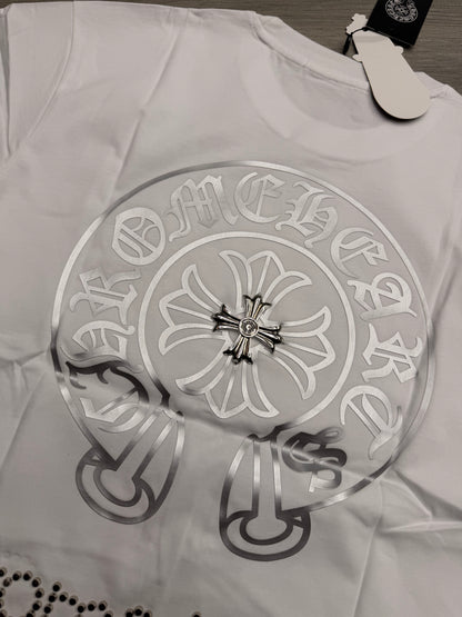 CHROMEHEARTS HORSESHOE WHITE TSHIRT