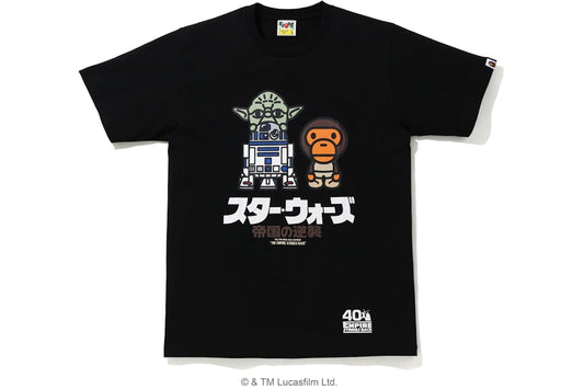 BAPE X Star Wars Baby Milo & Yoda Tee
