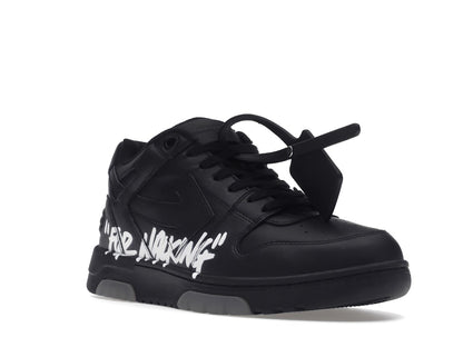 OFF-WHITE Out Of Office OOO "For Walking BLACK