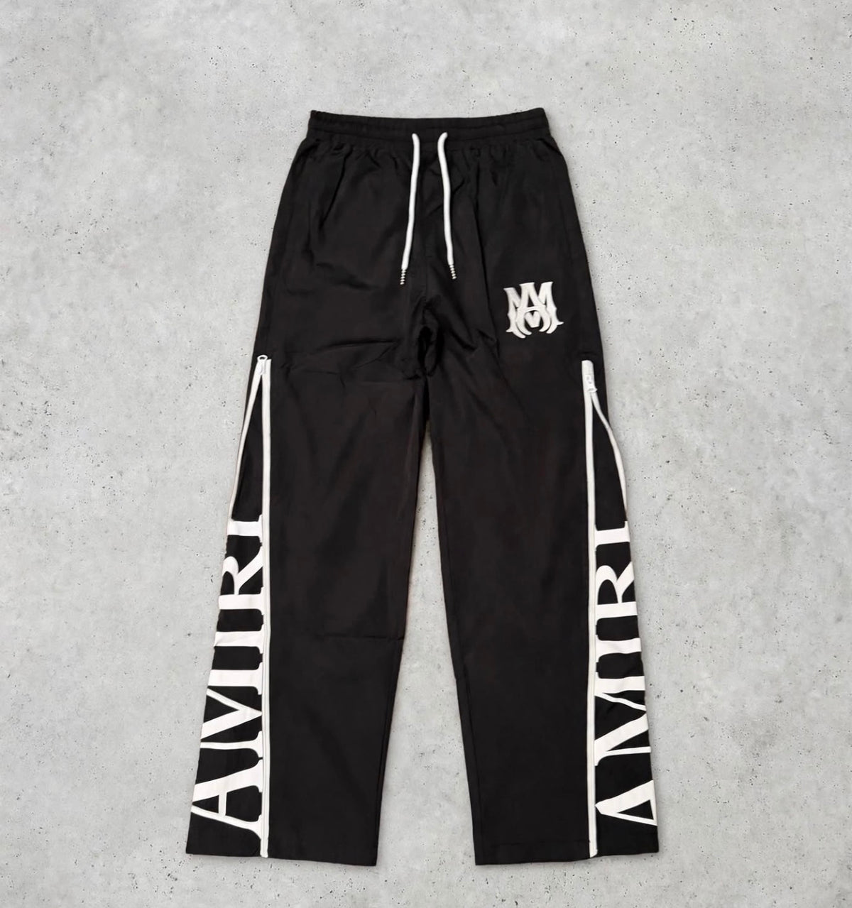 Amiri SWEATPANTS black zipper