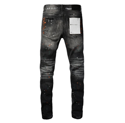PURPLE GREY WASH PANT PU101