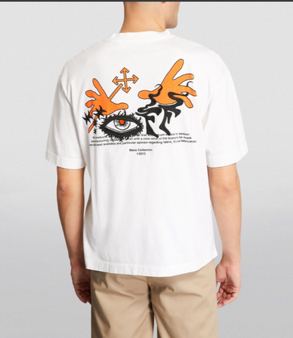 TSHIRT OFF WHITE WIZARD EYE