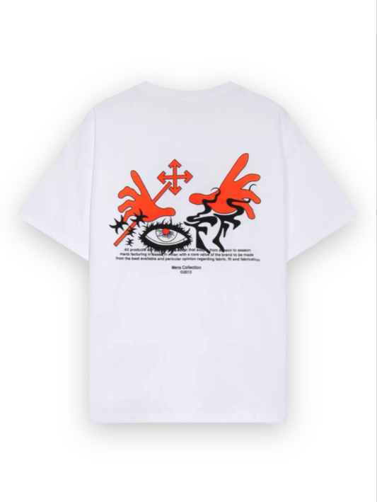 TSHIRT OFF WHITE WIZARD EYE