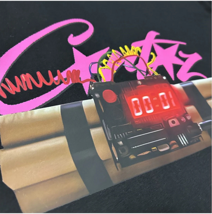 TSHIRT CORTEIZ NO TIME 4 LUV BLACK