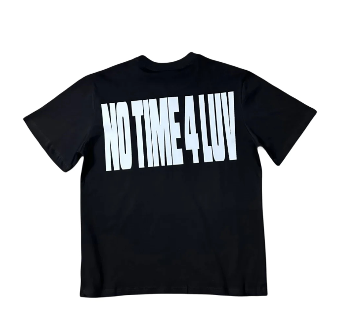 TSHIRT CORTEIZ NO TIME 4 LUV BLACK