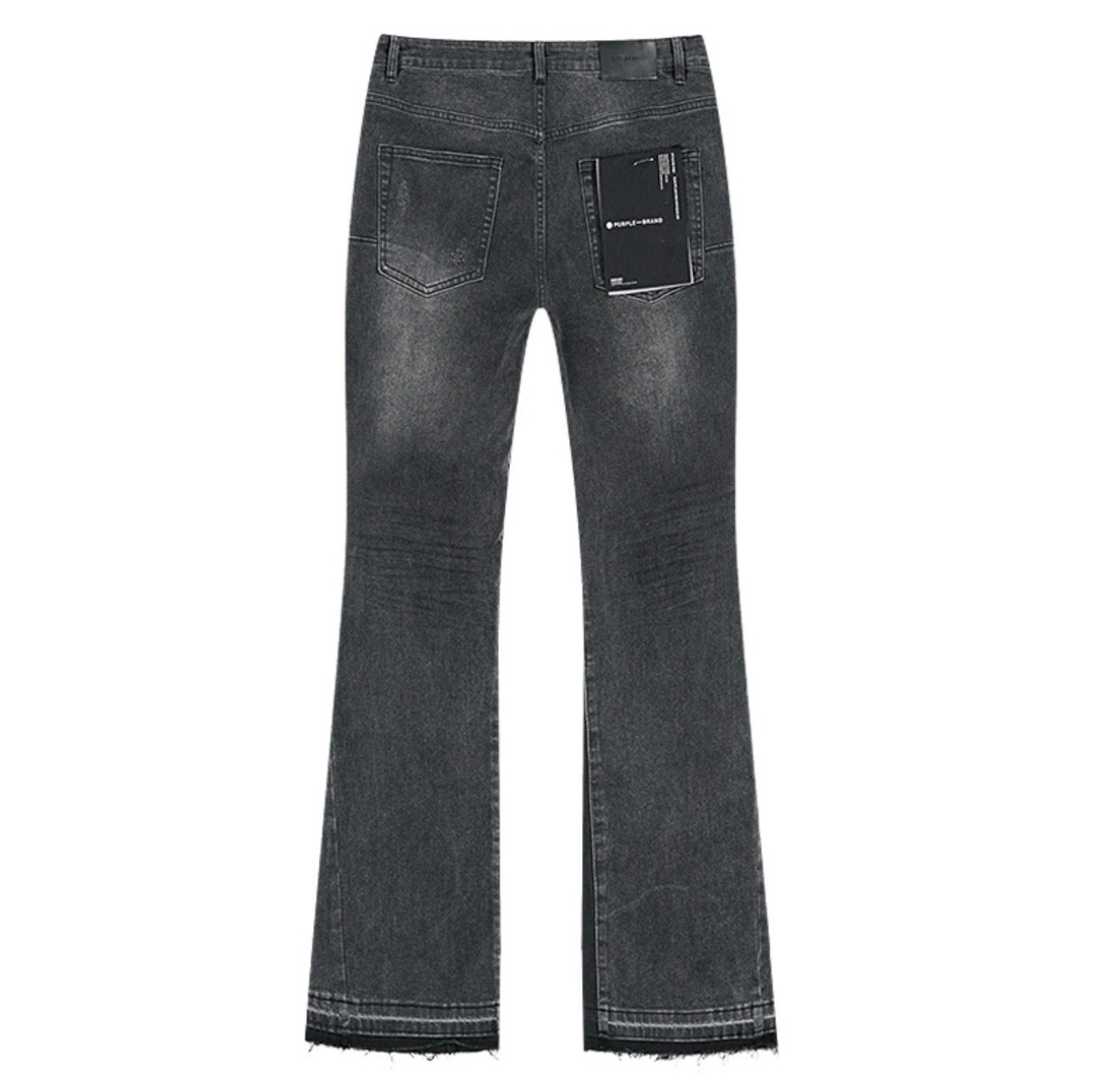 Purple Jeans black Flared PU178