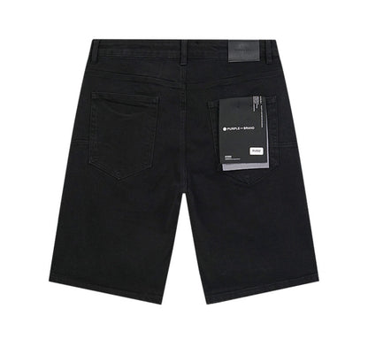 PURPLE BRAND SHORT BLACK PU502