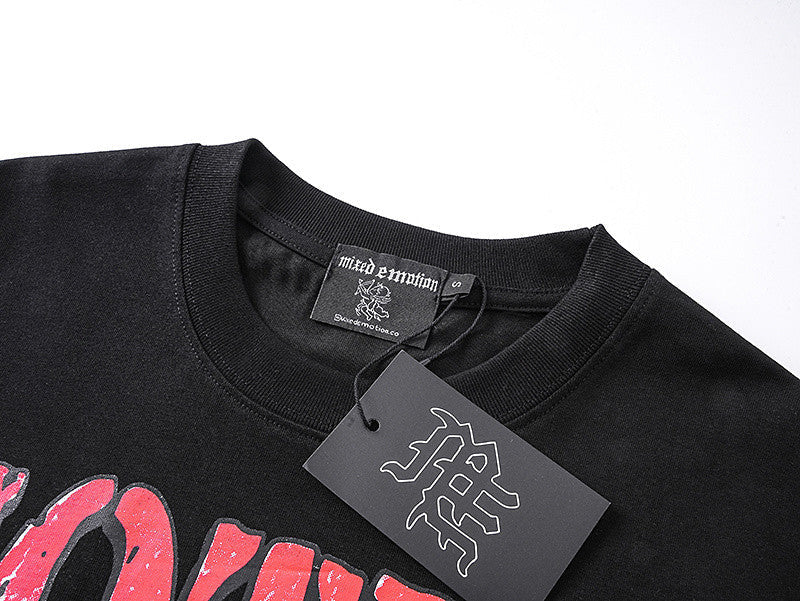 MIXED EMOTIONS BLACK “DESERTED” TEE