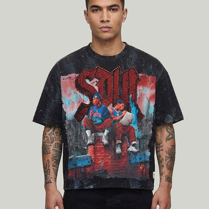 BKYS SOUL CROPPED SHIRT BLACK