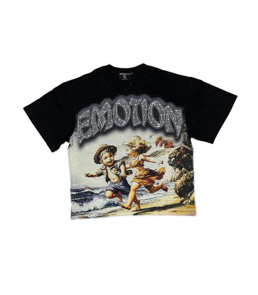 Mixed Emotion Black Seaside