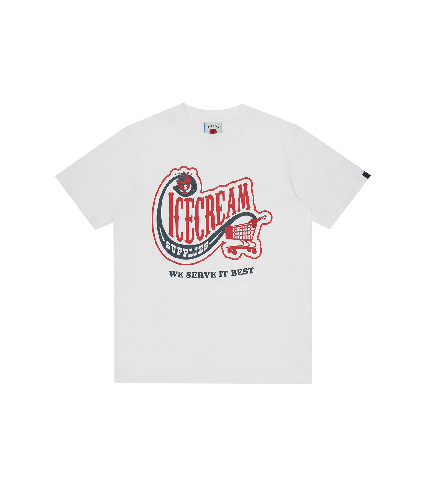 ICECREAM CONVENIENCE STORE T-SHIRT - BLACK